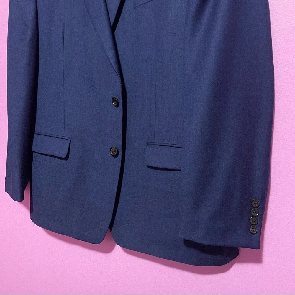 Lauren Ralph‎ Lauren Vintage Navy Wool Blazer Jacket Men’s 46R